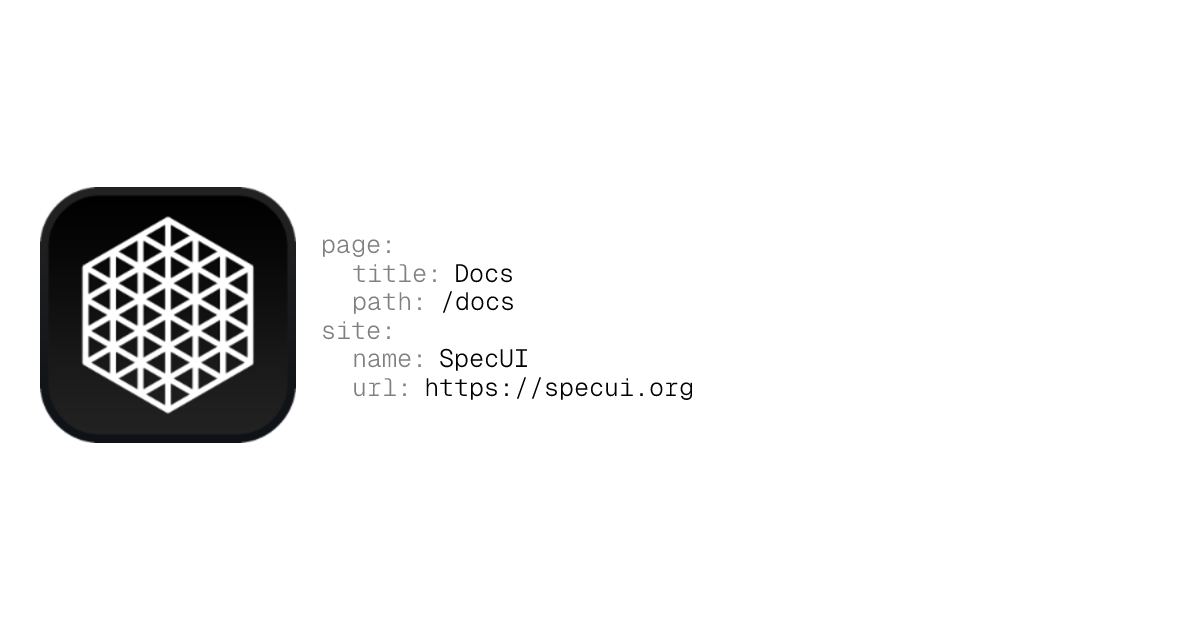 docs-specui